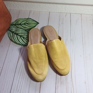 Caslon Yellow Loafer Mules